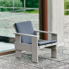 Coussin pliant pour fauteuil lounge CRATE outdoor - Gerrit Rietveld - Hay