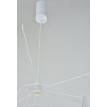 Suspension SCREEN XL Ø110 cm en métal blanc et papier - Market Set