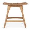 Tabouret outdoor OSSO en teck - Ethnicraft