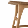 Tabouret outdoor OSSO en teck - Ethnicraft