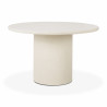 Table de repas ronde ELEMENTS en microciment - Ethnicraft