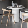 Table de repas ronde ELEMENTS en microciment - Ethnicraft