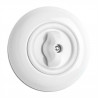 Interrupteur double rotatif Rotary en porcelaine vendu sans son cache (encastrable) Ref. 186879 - THPG