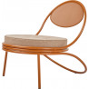 Fauteuil lounge indoor / outdoor COPACABANA structure orange - Mathieu Mategot - Gubi