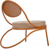 Fauteuil lounge indoor / outdoor COPACABANA structure orange - Mathieu Mategot - Gubi