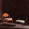 Fauteuil lounge indoor / outdoor COPACABANA structure orange - Mathieu Mategot - Gubi