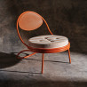 Fauteuil lounge indoor / outdoor COPACABANA structure orange - Mathieu Mategot - Gubi