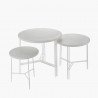 Table d'appoint en terrazzo blanc H.40 cm - Serax