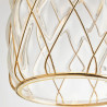 Suspension PINECONE large structure gold led intégré - Paola Navone - Fontana Arte