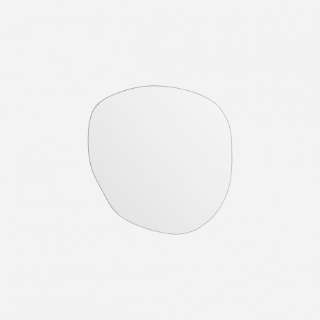 Miroir HDPEME asymétrique rond - House Doctor