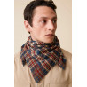 Foulard N°677 navy blue - Moismont