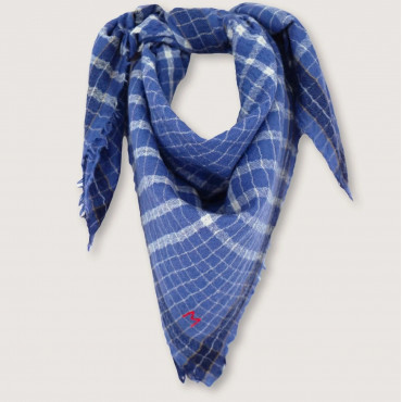 Foulard N°744 denim blue - Moismont