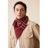 Foulard N°744 red wine - Moismont