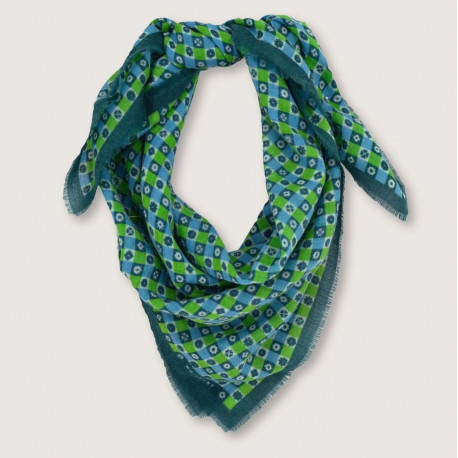 Foulard N°749 apple green - Moismont