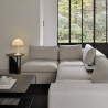 Canapé MELLOW 2,5 places L.200 cm off white - Ethnicraft