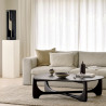 Canapé MELLOW 2,5 places L.200 cm off white - Ethnicraft