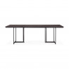 Table TACET en teck brun foncé - Ethnicraft