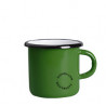 Tasse en émail 40cl vert - Zangra