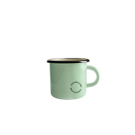 Tasse en émail 40cl vert - Zangra