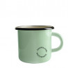 Tasse en émail 40cl vert - Zangra