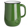 Tasse en émail 40cl vert - Zangra