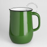 Tasse en émail 40cl vert - Zangra