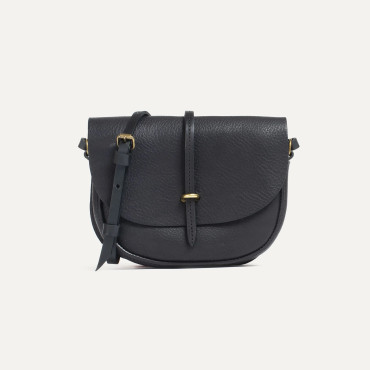 Mini sac POSTIER JAVA noir - Bleu de Chauffe