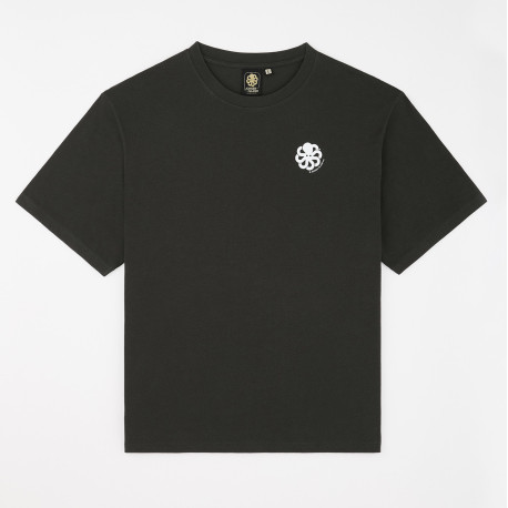 Tee-shirt en coton MARLO BLACK L - Jonsen Island