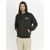 Sweat-shirt en coton HOODIE ZIP MORE COOL BLACK M - Jonsen Island