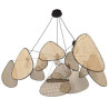 Suspension SCREEN XXL Ø150 cm cannage naturel - Market Set