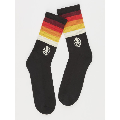 Chaussettes NIGHT FIRE black - Jonsen Island