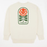 Sweat-shirt en coton CONFORT GUSTAVO FLOWER LOVE COCONUT M - Jonsen Island