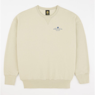 Sweat-shirt en coton CONFORT GUSTAVO DIAMOND COBRA PELICAN M - Jonsen Island