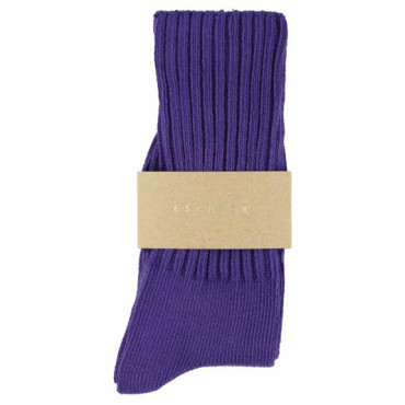 Chaussettes Femme Crew Deep Purple - Escuyer