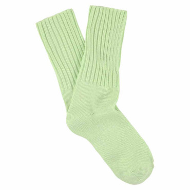 Chaussettes Femme Crew Aqua Green - Escuyer