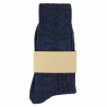 Chaussettes Femme Plain Melange Dark Blue - Escuyer