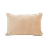 Coussin en velours de coton NEW DELHI - Haomy