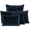 Coussin en velours de coton NEW DELHI - Haomy