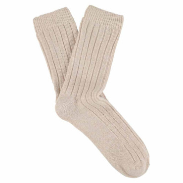 Chaussettes Femme Cashmere Pink - Escuyer