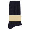 Chaussettes Femme Cashmere Navy - Escuyer