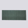 Tapis runner MOIRE en laine Emeraude - Hay