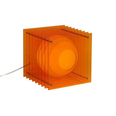 Lampe à poser LOP big square orange - Bang