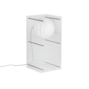 Lampe à poser LOP small rectangle clear - Bang