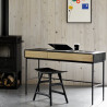 Bureau BLACKBIRD en chêne noir - Ethnicraft