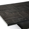 Table basse rectangulaire TABWA en teck - Ethnicraft