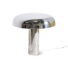 Lampe à poser MUSHROOM Chrome - HK Living