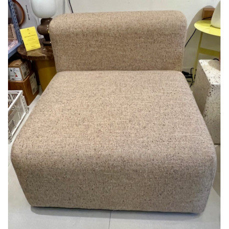 EXPO // Fauteuil Mags tissu Bolgheri N°1063FS Narrow - Hay