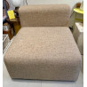 EXPO // Fauteuil Mags tissu Bolgheri N°1063FS Narrow - Hay