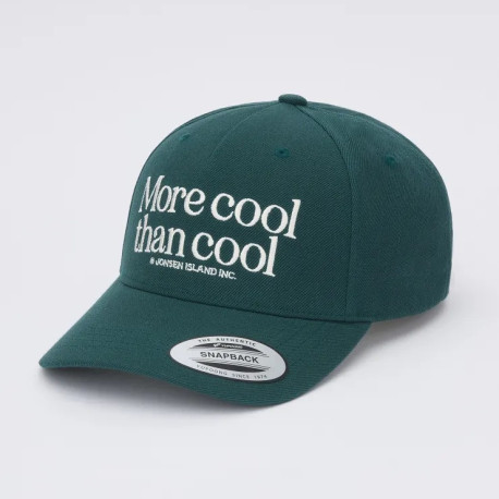 Casquette Premium MORE COOL Green - Jonsen Island