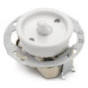 Interrupteur Toggle switch en porcelaine rond vendu sans cache en (encastrable) Réf. 173116 - THPG